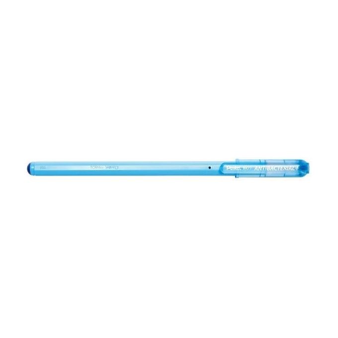 Pentel Confezione 12 Penne Superb Antibacterial+ Blu
