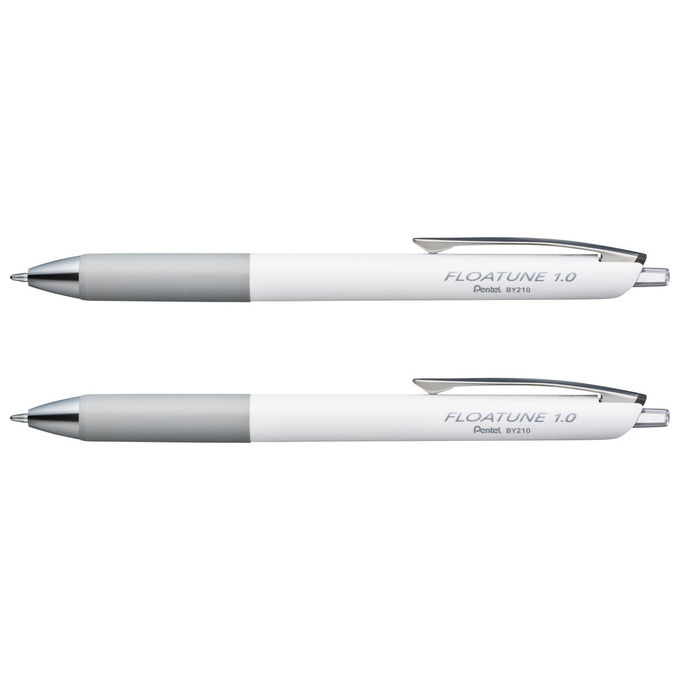 Pentel Floatune BY210 0022469 espositore 36 penne a sfera punta 1,0 mm inchiostro base acqua colori assortiti 56% materiali riciclati