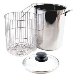Pentola Asparagera Inox Cm 16 H 21 Vela