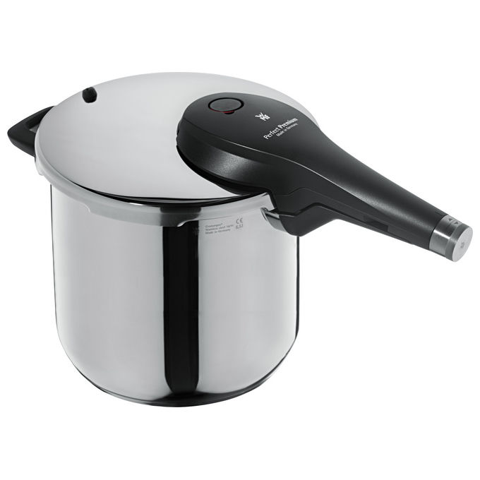 WMF 07.9583.9990 Perfect Premium Pentola a Pressione 6,5 L Acciaio Inox Adatta per Tutti i Piani Cottura inclusa Induzione colore Acciaio inox