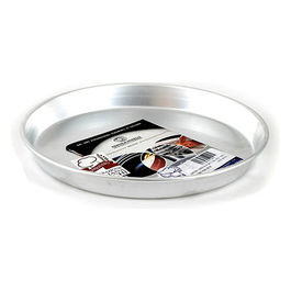 Pentole Linea Pasticceria e Pizza Tortiera Conica in Alluminio con Orlo H 3cm Argento 22cm