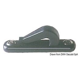 Gancio nylon nero 