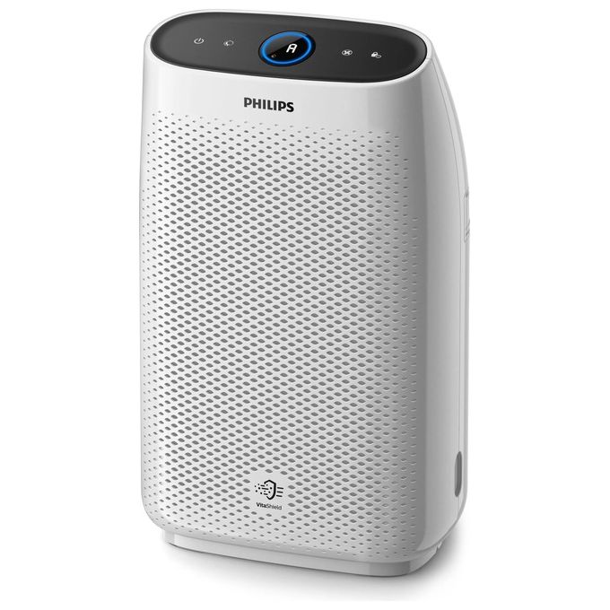 Philips AC1215-10 Series 1000 Purificatore d'Aria Modalita' di Rilevazione Notturna CADR 270 m3-h Copertura 63 m2 Bianco