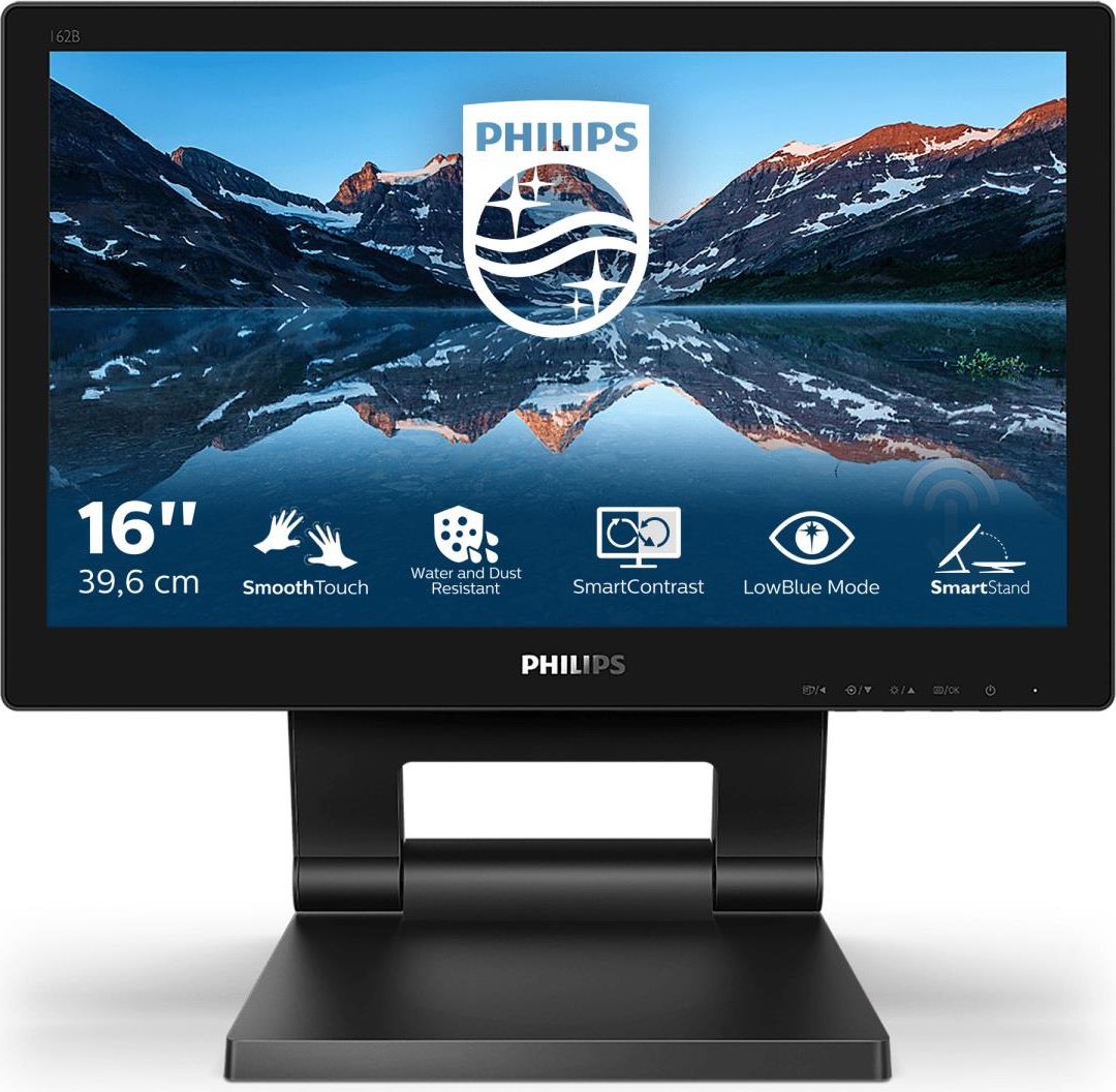 PHILIPS Monitor 15.6'' LCD TN 162B9T / 00 1366 x 768 HD Tempo di Risposta 4 ms
