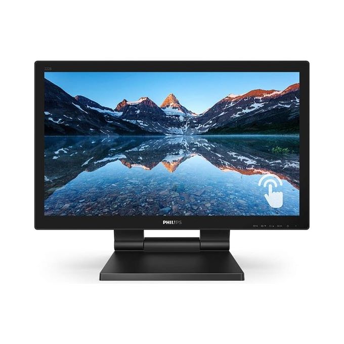 PHILIPS Monitor SmoothTouch 21.5" LED 222B9T / 00 1920 x 1080 Full HD Tempo di Risposta 1 ms