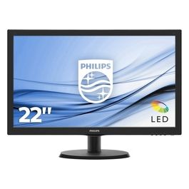 Monitor 21.5" LED TFT / S-PVA 223V5LSB2/10 1920 x 1080 Full HD Tempo di Risposta 5 ms