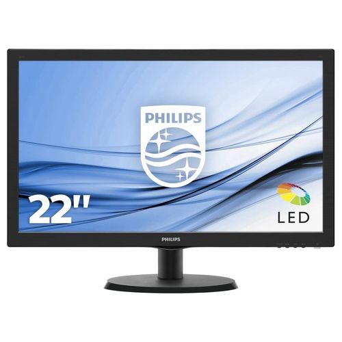 PHILIPS Monitor 21.5" LED TFT / S-PVA 223V5LSB2/10 1920 x 1080 Full HD Tempo di Risposta 5 ms
