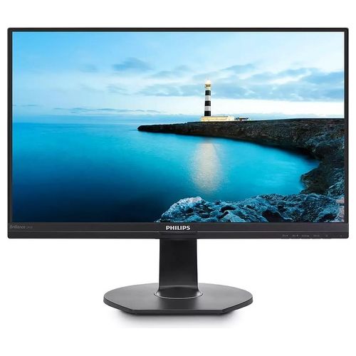 241B7QUPBEB B Line Monitor LED 23.8" Full HD IPS Dock USB-C Hub USB Regolabile in Altezza Flicker Free colore Nero
