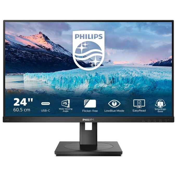 Philips 243S1/00 Monitor PC 23,8" Full HD IPS 75 Hz (Nero)