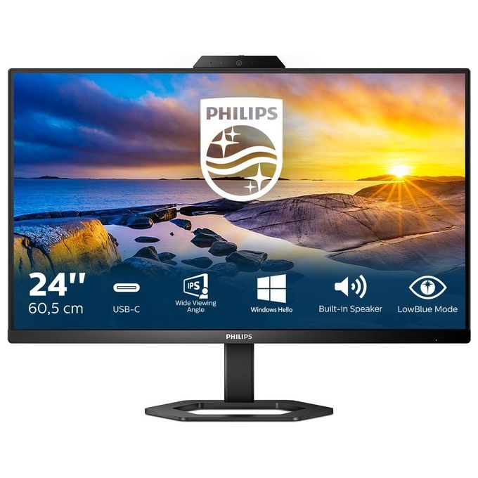 Philips 24E1N5300HE/00 Monitor PC 23,8" Full HD IPS 75 Hz (Nero)