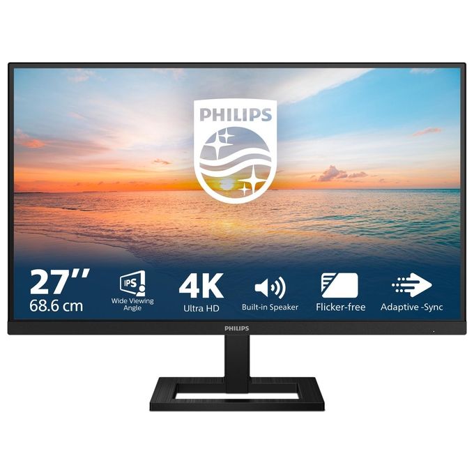 Philips 27E1N1800AE Monitor PC 27" 4K Ultra HD IPS 60 Hz (Nero)