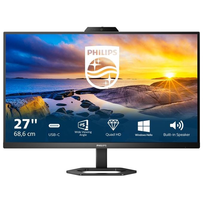 Philips 27E1N5600HE Monitor PC 27" Quad HD IPS 75 Hz (Nero)