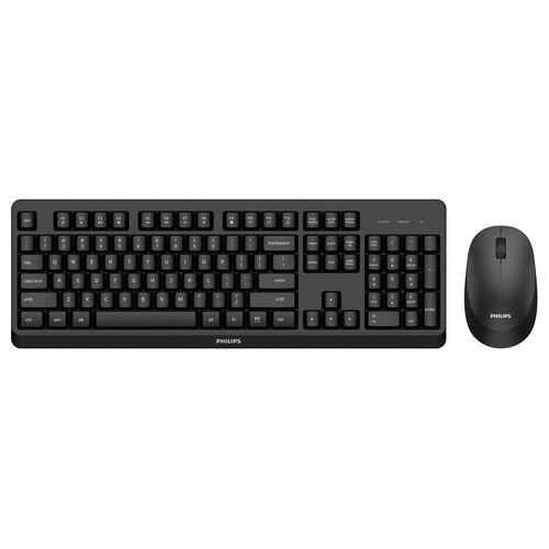 Philips 3000 series SPT6307BL/34 Tastiera Mouse Incluso RF Wireless QWERTY Inglese Nero