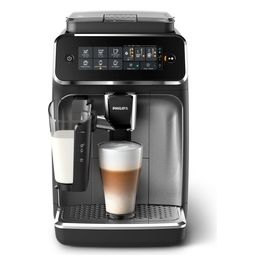 3200 Series Macchina Per Caffe Automatica Wi-Fi Montalatte LatteGo Nero