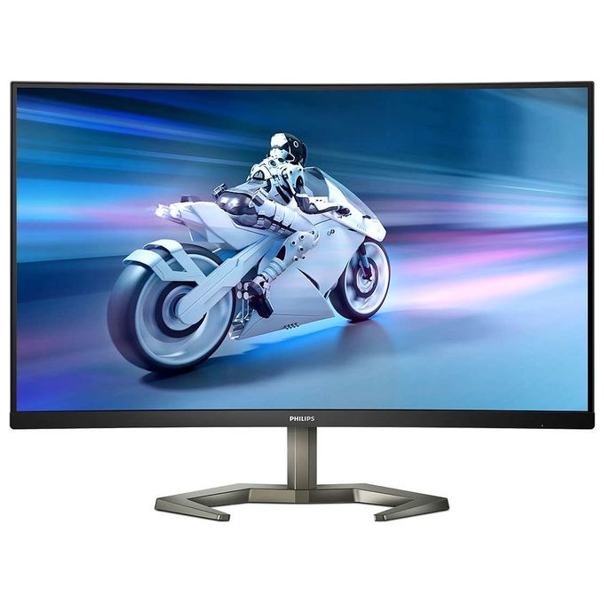 Philips Momentum 32M1C5500VL - Monitor Gaming Curvo Quad HD da 32'', MPRT da 1 ms, 165 Hz, FreeSync Premium, HDR10 (2560x1440, DisplayPort, HDMI), colore nero