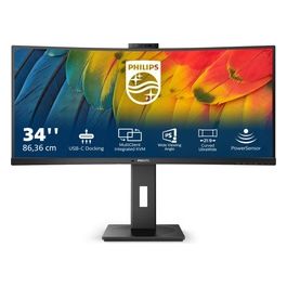 5000 Series 34B1U5600CH/00 Led Display 34" 3440x1440 Pixel Wide Quad Hd Lcd Nero