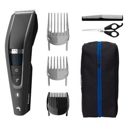 Philips HC5632/15 Hairclipper Series 5000 Regolacapelli Lavabile Trim & Flow PRO Autonomia 90 min Nero