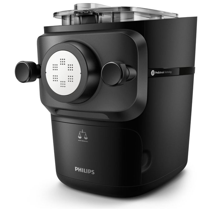 Image of Philips HR2665-96 Macchina per la Pasta Elettrica 200W 800gr 10 Trafile Bilancia Integrata Nero