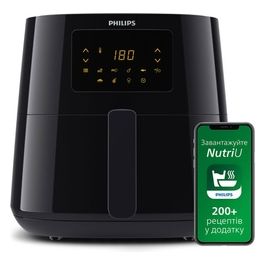 Philips Airfryer 3000 Serie XL 6.2 Litri 14-in-1 90% Di Grassi In Meno Con La Tecnologia Rapid Air Digitale Nero