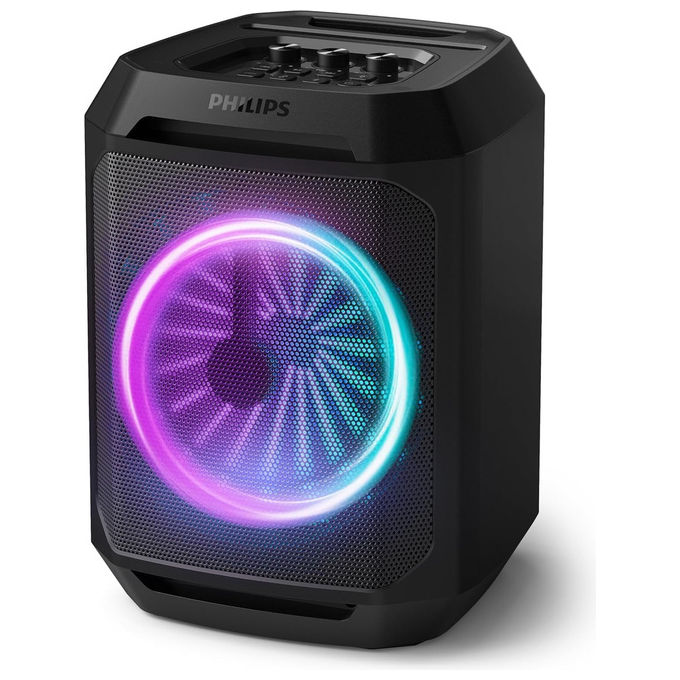 Philips Altoparlante Party Bluetooth 70W USB con Luci LED IP67