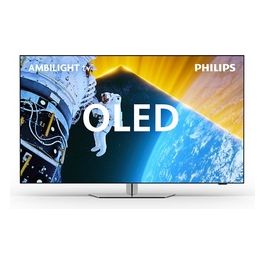 Ambilight 48OLED819 4K OLED Smart TV Display 48'' con P5 AI Perfect Picture Ultra HD Google TV Dolby Vision e Dolby Atmos Sound