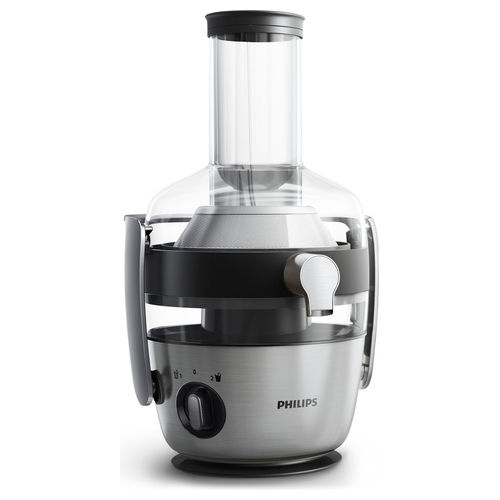 HR1921/20 Avance Collection Centrifuga FiberBoost 1100W Apertura XXL QuickClean 2L colore Nero Argento