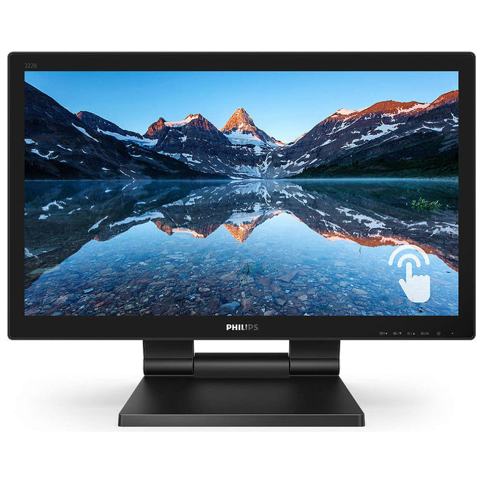 Philips B Line 222B9TA-00 Monitor Touchscreen 21.5'' Full HD VA 60Hz Nero Ufficio