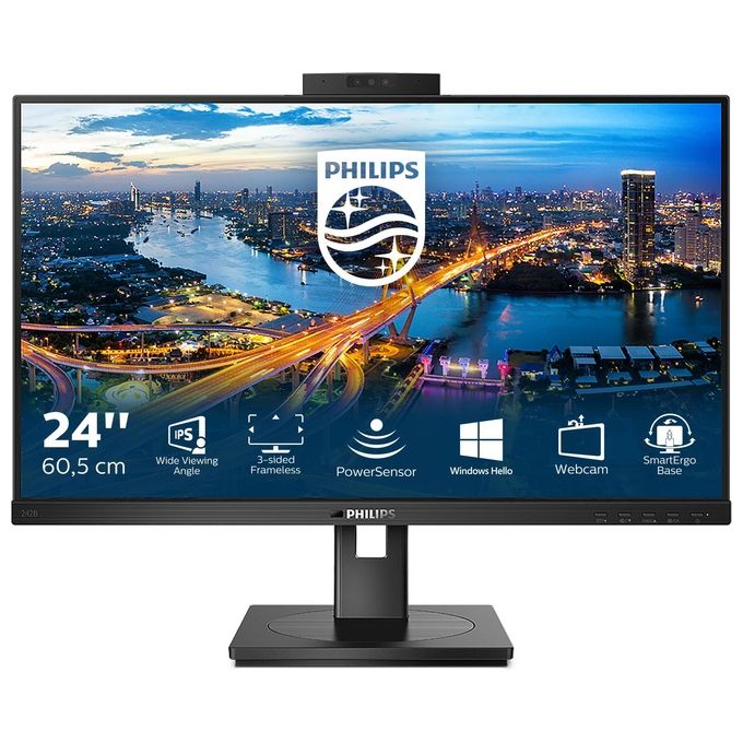 Philips 242B1H-00 Monitor PC 23,8" Full HD IPS 75 Hz (Nero)