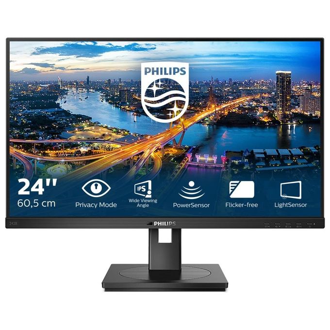 PHILIPS Monitor 23.8'' LED IPS B Line 242B1V / 00 1920x1080 Full HD Tempo di Risposta 4 ms