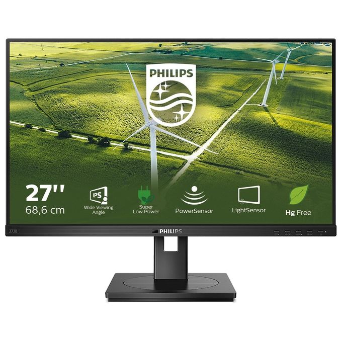 Philips 272B1G-00 Monitor PC 27" Full HD IPS 75 Hz (Verde - Nero)