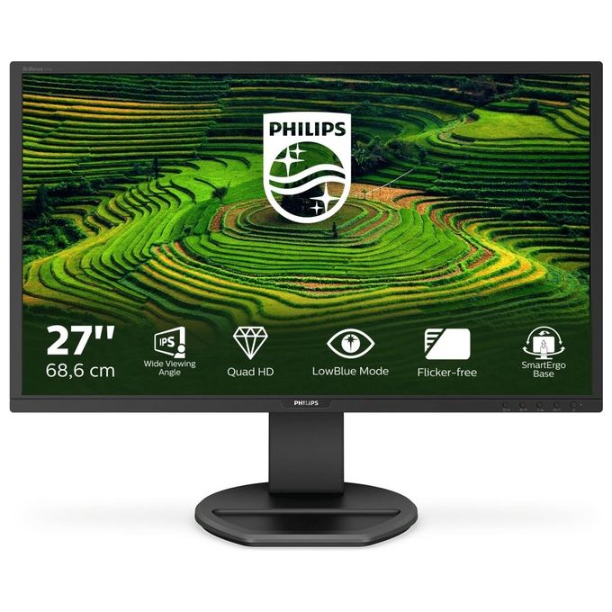 Philips Monitor Flat 27'' B Line 272B8QJEB 2560 x 1440 Pixel Tempo di risposta 5 ms