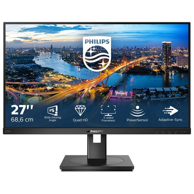 Philips 275B1-00 B Line Monitor PC 27" Quad HD IPS 75 Hz (Nero)