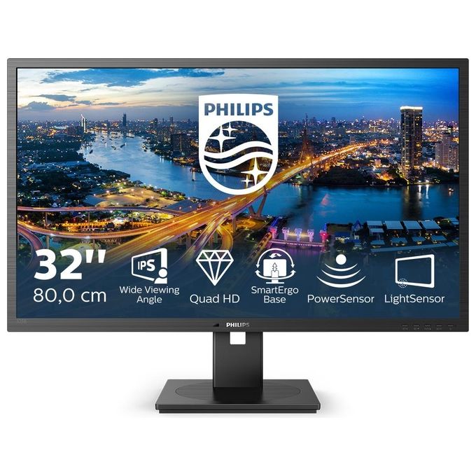Philips 325B1L-00 Monitor PC 31,5" Quad HD IPS 75 Hz (Nero)