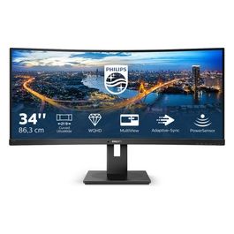 Monitor Flat Curvo 34" B Line 345B1C/00 3440x1440 Pixel WQHD LCD Tempo di risposta 4 ms
