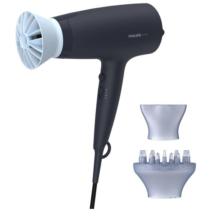Image of Philips BHD360-20 Asciugacapelli 2100W Blu Marino