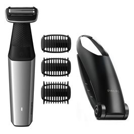 BG5020/15 Bodygroom Series 5000 Rasoio Corpo Wet & Dry Autonomia 60 min Nero/Grigio