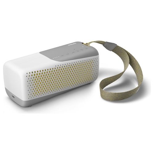 Philips Cassa Wireless con Microfono Integrato Bianco