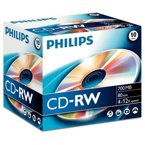 Philips CD Vergine CD-RW 700Mb 1 Pezzo