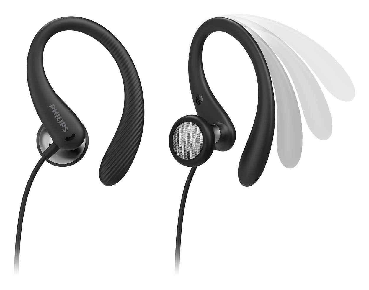 Philips Cuffie Sport In Ear A1105BK/00 Auricolari con | Yeppon