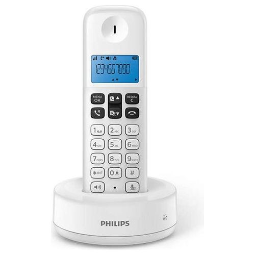 Philips D1611W/34 Telefono Telefono Dect Identificatore di Chiamata Bianco