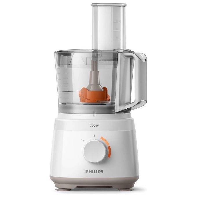Image of Philips HR7310-00 Daily Collection Robot da Cucina Compatto Multifunzione con Oltre 16 Funzioni 700 W 2,1 Litri Bianco