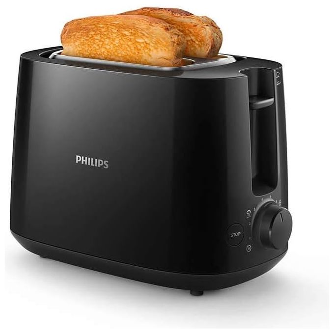 Philips HD2581-90 Daily Collection Tostapane 2 Fette 830W Nero