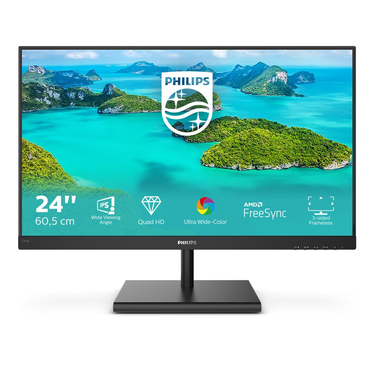 Philips E Line 245E1S/00 Monitor Piatto per Pc 23,8\