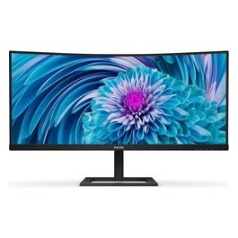 Monitor 34" LED VA 346E2CUAE / 00 Curvo 3440x1440 UWQHD Tempo di Risposta 4 ms Frequenza di aggiornamento 100 (Hz)