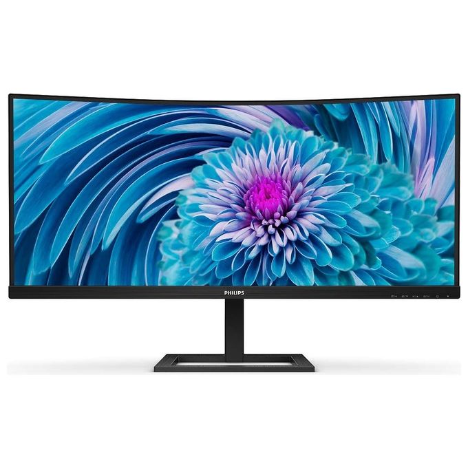 Image of PHILIPS Monitor 34'' LED VA 346E2CUAE - 00 Curvo 3440x1440 UWQHD Tempo di Risposta 4 ms Frequenza di aggiornamento 100 (Hz)