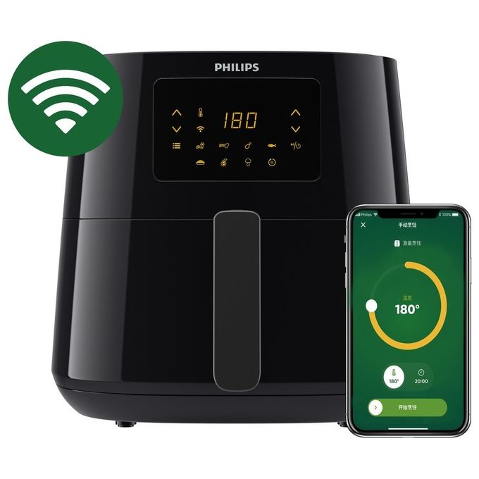 Philips Essential HD9280-70 Friggitrice Singolo 62 Litri 2000 W Nero Argento