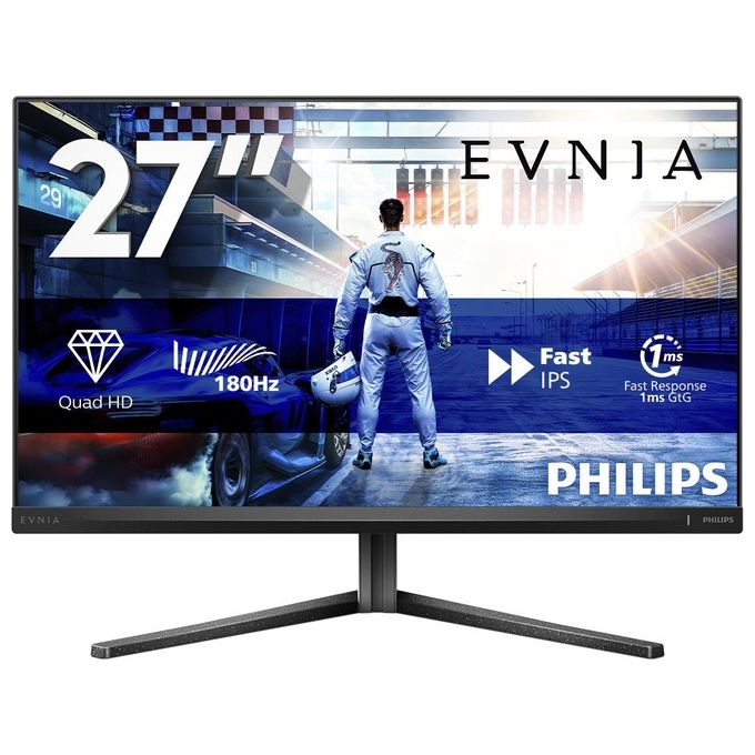 Philips Evnia 27M2N5500 Monitor PC 27" Quad HD 180 Hz (Grigio - Nero)