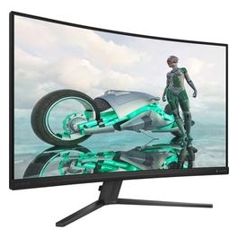 Evnia 32M2C3500L - Monitor gaming curvo QHD da 32 pollici 180 Hz 05 ms FreeSync Premium HDR10 (2560x1440 2x HDMI DisplayPort) grigio scuro