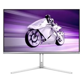 Evnia 32M2N8900 - Monitor da gioco OLED UHD da 32" 240 Hz 003 ms HDR400 FreeSync Prem. Pro G-Sync comp. (3840x2160 2x HDMI 2.1 1x DP 1.4 1x USB-C (65 W PD) hub USB) bianco