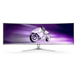 Evnia 8000 49M2C8900L/00 Monitor PC 48.9" 5120x1440 Pixel Dual QHD QDOLED Bianco